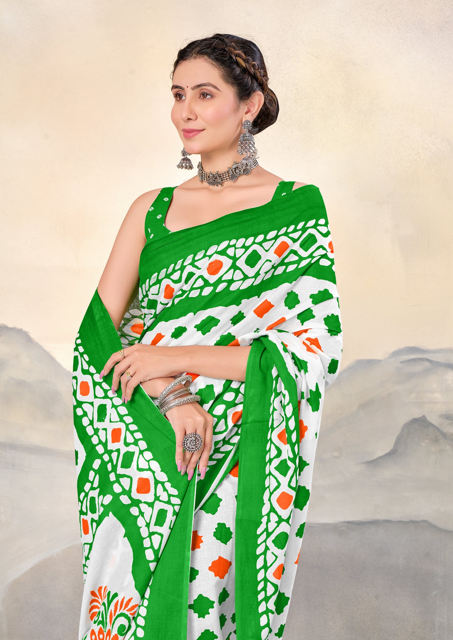 Tiranga Saree