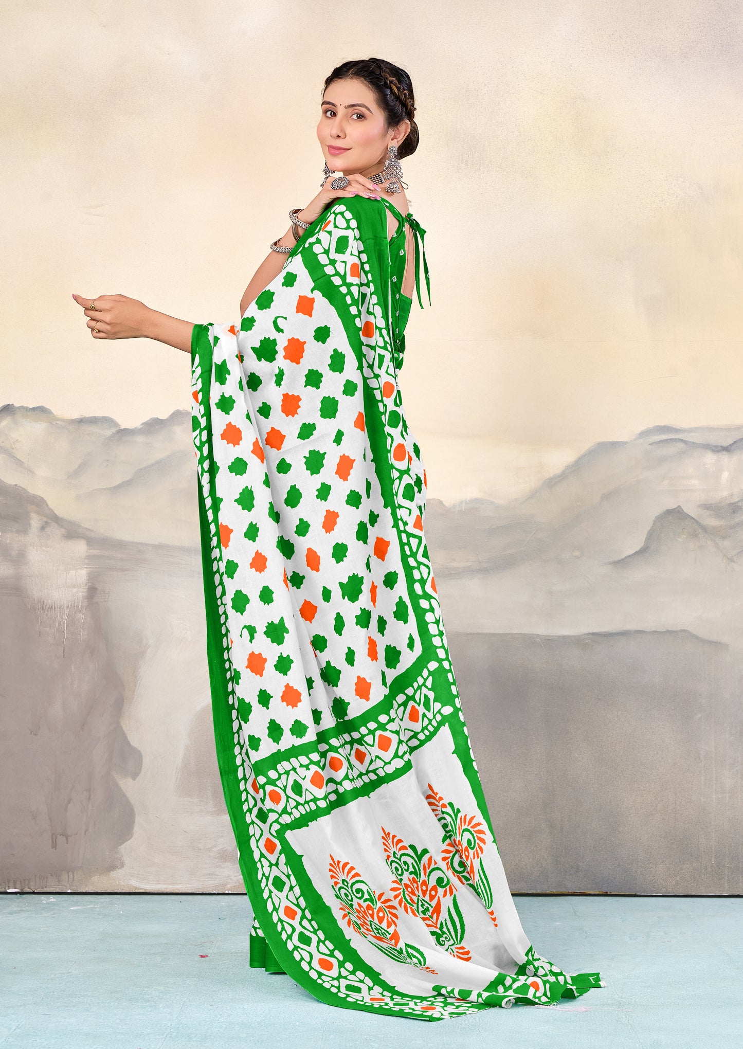 Tiranga Saree