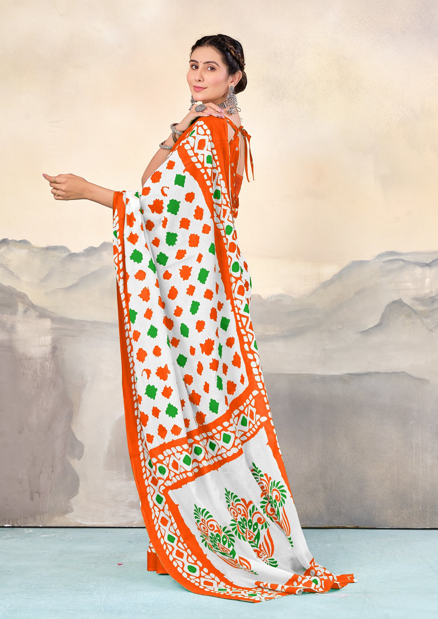 Tiranga Saree