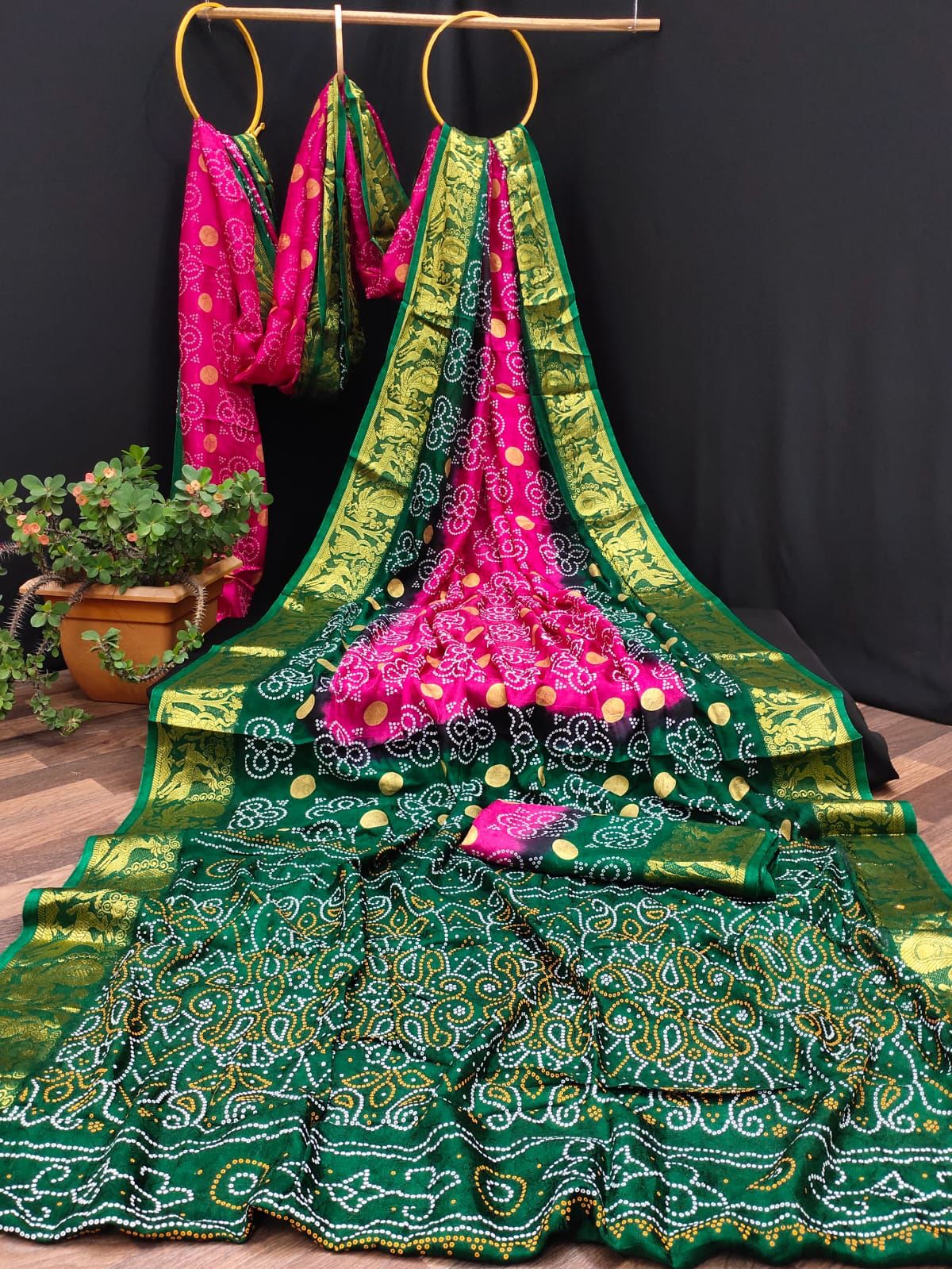 Gharchola Bandhani Saree