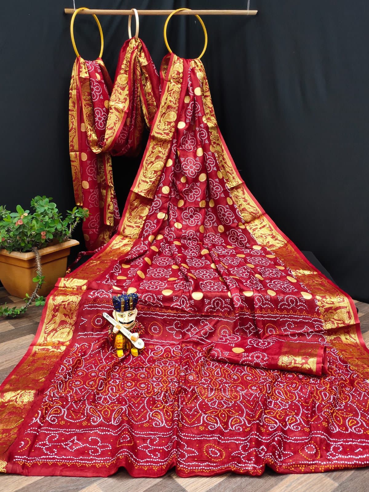 Gharchola Bandhani Saree